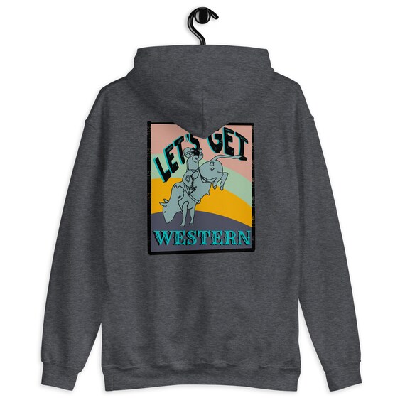 Let's Get Western Unisex Heavy Blend Hoodie // Rodeo Fashion