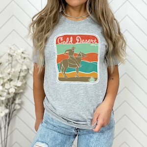 Bright Cowpuncher Short-sleeve unisex t-shirt // Rodeo Fashion // Western Inspired // Punchy Tee // Western Graphic Shirt // Vintage Boho