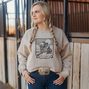 Cowboy Sunset Unisex Sweatshirt