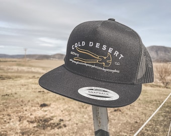 Cappello da camionista vintage western: Barbed Wire Rodeo Snapback