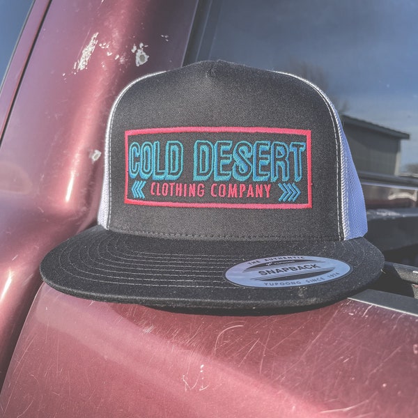 Rodeo Show Trucker Cap // Cold Desert // Western Trucker Hat // Cowboy Style