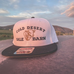Cold Desert Sale Barn Snapback Hut // Western Hut // Rodeo Fashion // Western Inspiriert // Punchy Hut // Vintage Hut