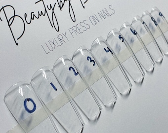 Press On Nail Sizing Kit: Luxury Handmade Nail Prep