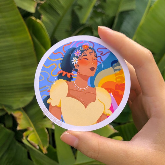 LGBTQ+ Pride Sticker | Pride Month Gift, Feminism Sticker, Activism Decal, Waterbottle/Computer Sticker, Love is Love, Waterproof & Matte