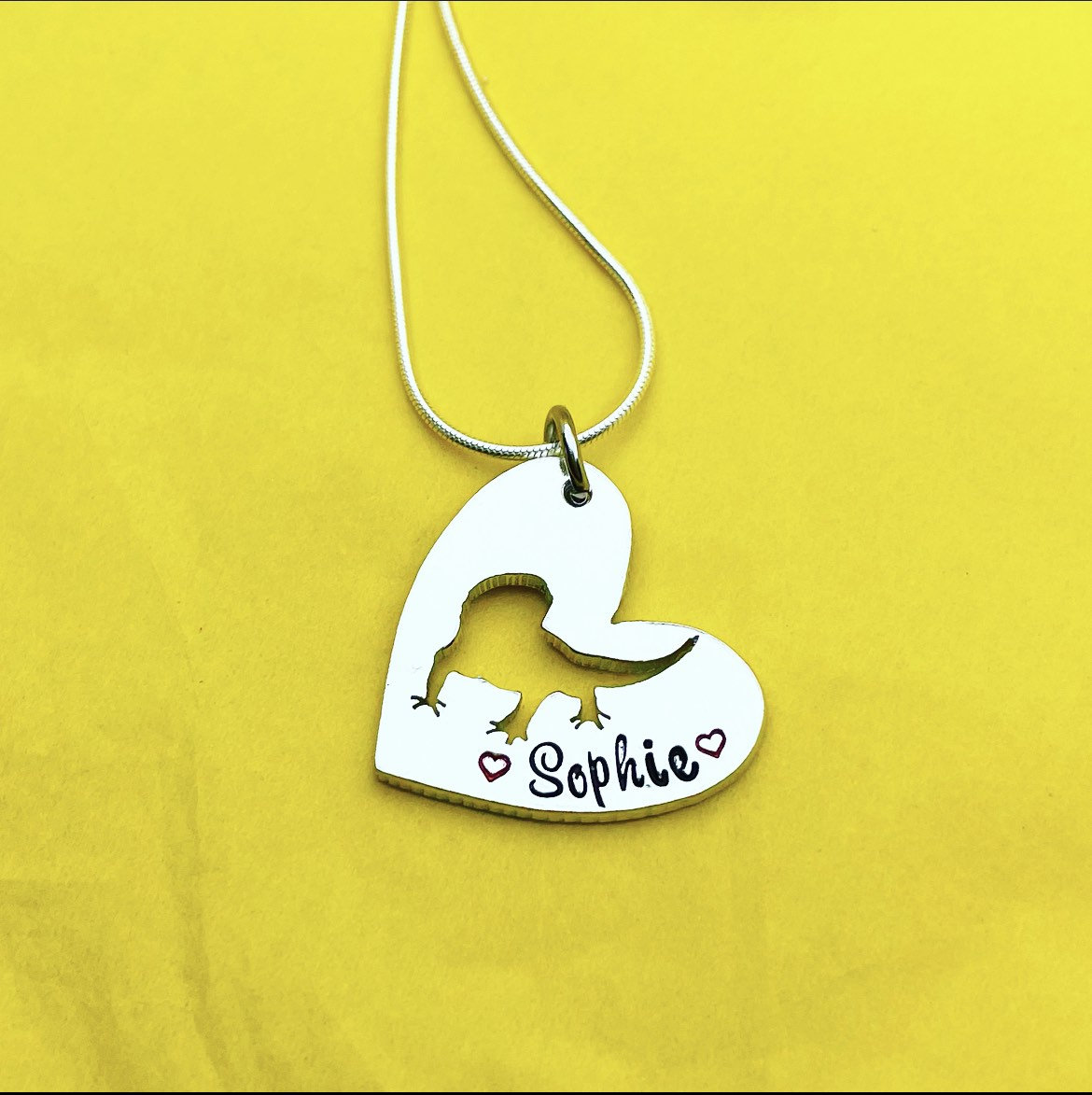 Bearded Dragon Necklace Bearded Dragon Jewellery Bearded Etsy UK