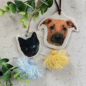 Custom Pet Photo Car Air Freshener Essential Oil Scent - Etsy