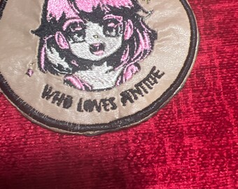 Really cute Anime girl patch
