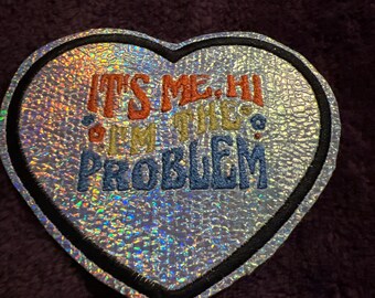 It’s Me Heart Iridescent Patch