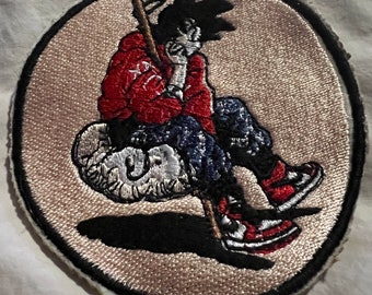 Round border Sitting Goko Patch