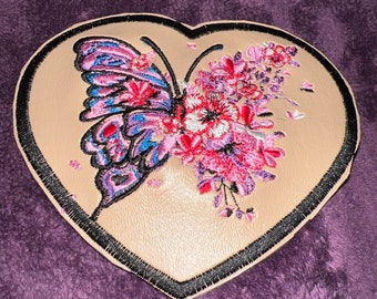 Butterfly Heart Patch