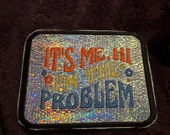 It’s Me Square Iridescent Patch
