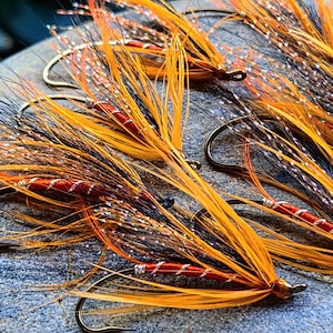 Steelhead Fly - Peaches &#39;n Cream Variation