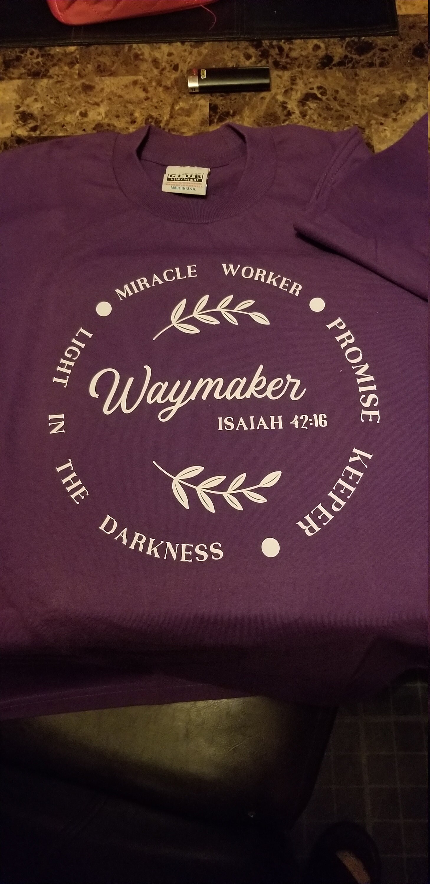 waymaker tshirts