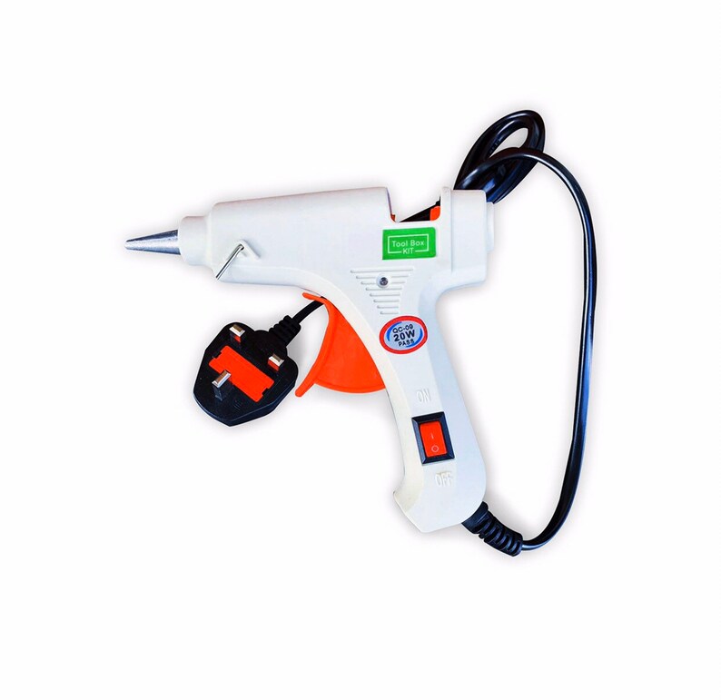 20W Mini Electric GLUE GUN 50 Hot Melt Adhesive Glue Sticks Etsy