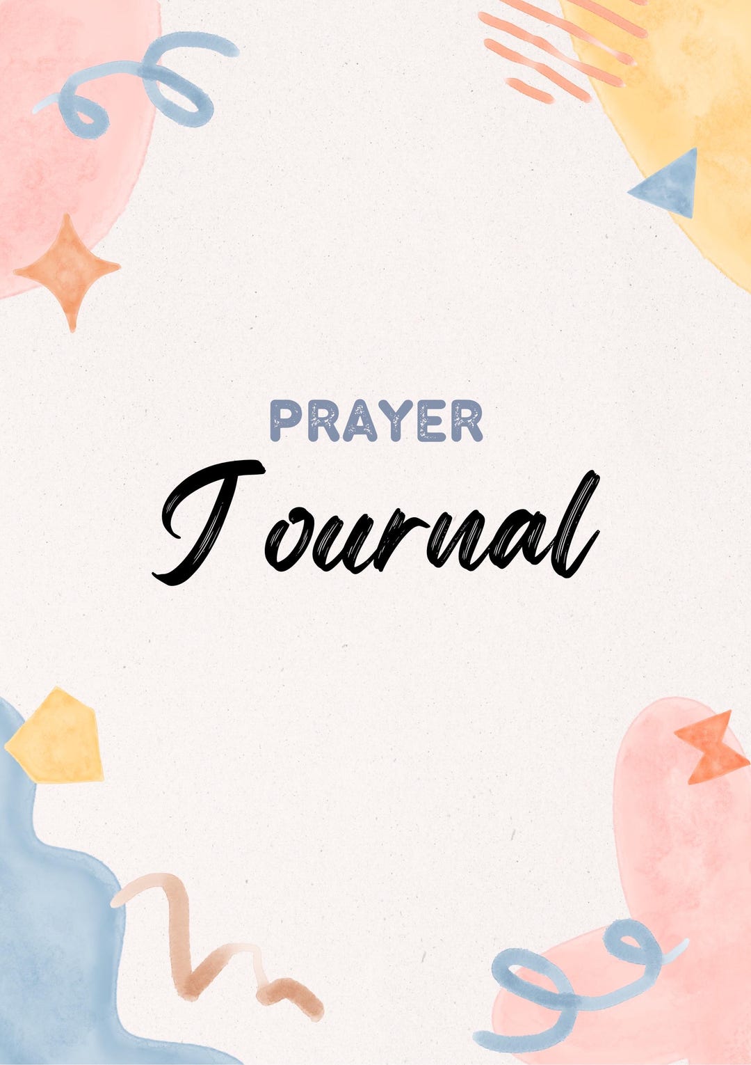 Digital Prayer Journal | Faith Planner for Goodnotes | Scripture Study ...