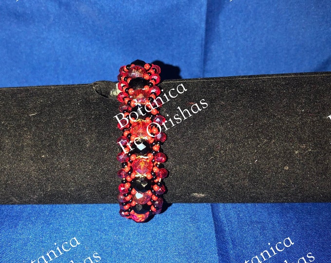 Ide Ilde de Elegua Eleggua Esu en cristal glass fino religion yoruba ifa