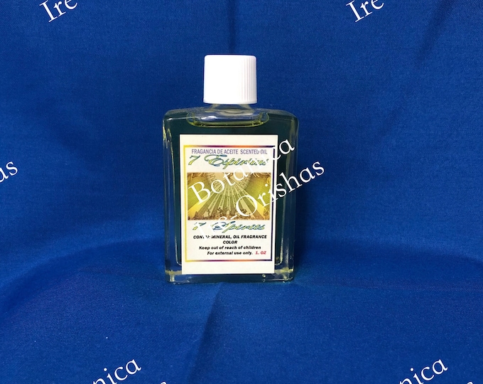 Oil, Aceite 7 Siete Spiritus Espiritus religion yoruba santeria