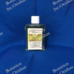 Oil, Aceite 7 Siete Spiritus Espiritus religion yoruba santeria