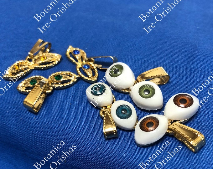 Ojitos de Santa Lucia/Eye Pendants for Saint Lucia YORUBA IFA SANTERIA