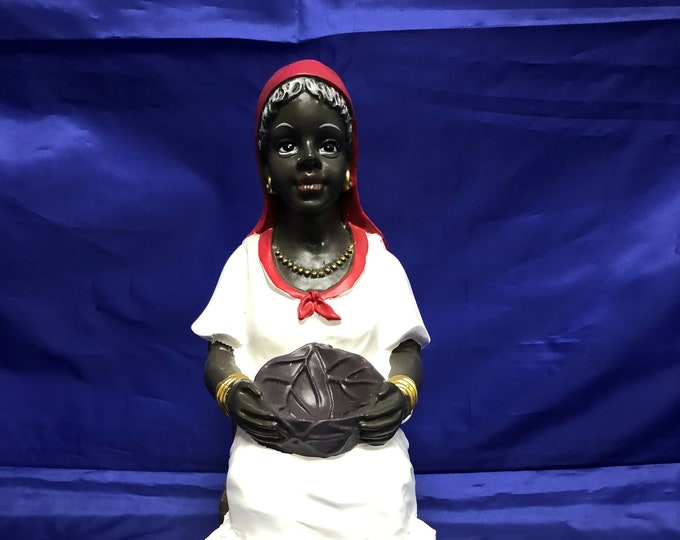 Negra Francisca de 10.5" religion yoruba ifa santeria