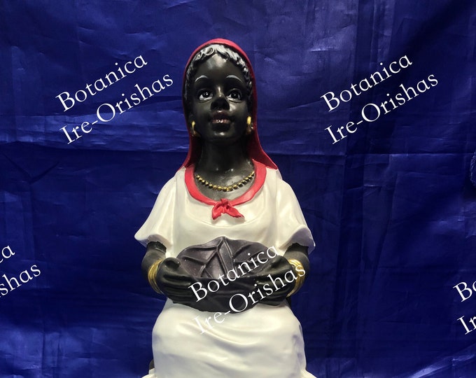 Negrita 10.5"  FRANCISCA religion yoruba ifa santeria