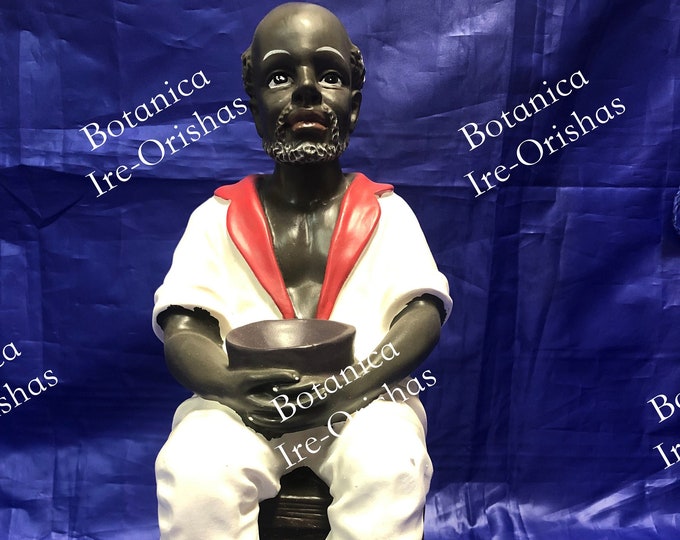 Negritos 10.5"  FRANCISCO  religion yoruba ifa santeria
