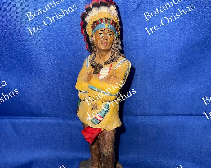 Estatua statue INDIO cacique INDIAN CHIEF