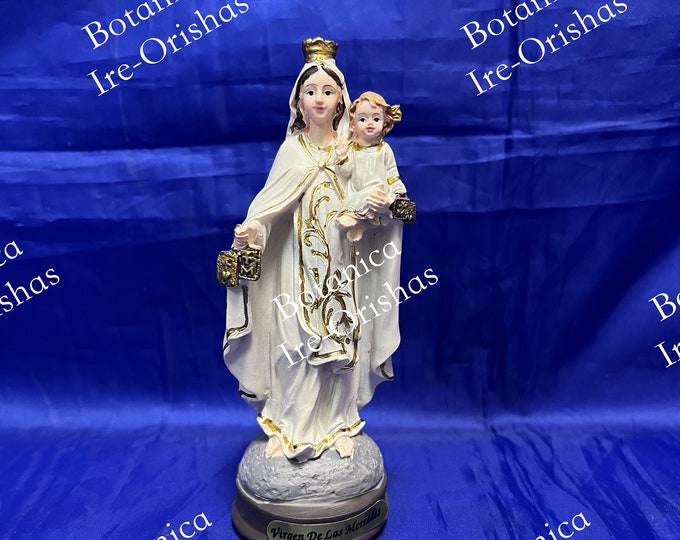 Statue estatua 5" Virgen de las Mercedes Our Lady of Mercy