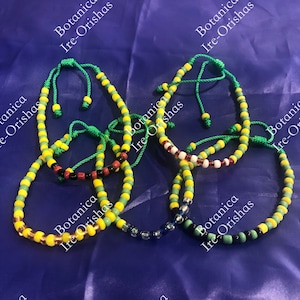 Ides Ildes Iddes de Hilo/String y Cuentas/Beads with Orula