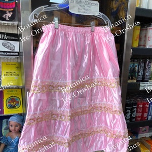 Obba SALLA, SAYA Falda skirt SATIN  religion yoruba ifa