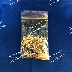 Polvo de oro IMITACIÓN Fake gold powder religion yoruba ifa santeria palo
