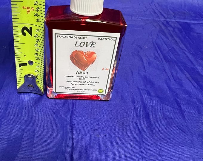 Oil Aceite Amor LOVE yoruba santeria orula