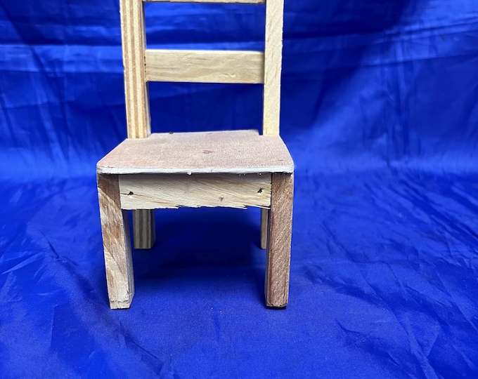 Taburete banco banquito silla 6" wooden chair ifa Santeria religion yoruba
