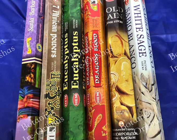 Differente Tipos de Incienso / Different types of Incense