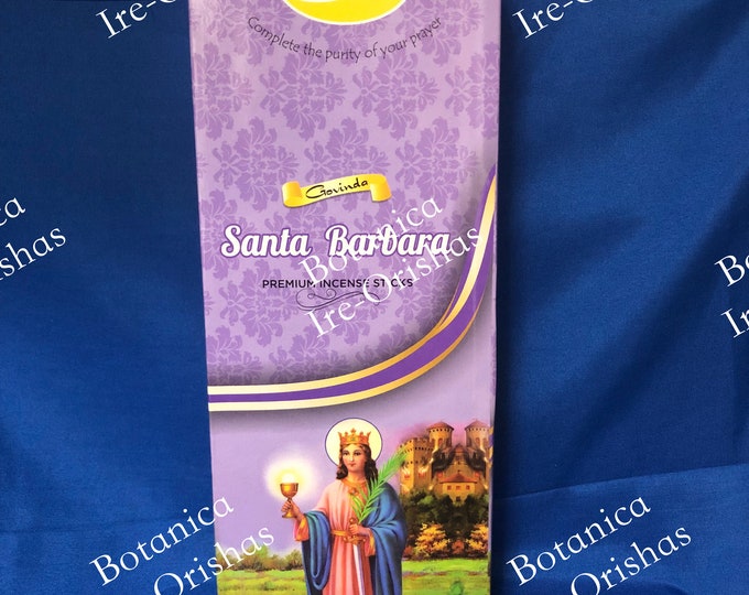 Incienso incense Santa Barbara 6 packages 20 stick