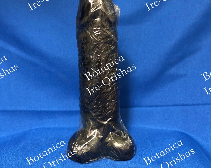 Vela Con Figura De Pene Black penis Candle religion yoruba ifa santeria