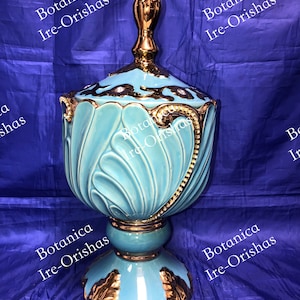 Sopera Tureen tinaja de Yemaya Asesu religion yoruba ifa santeria