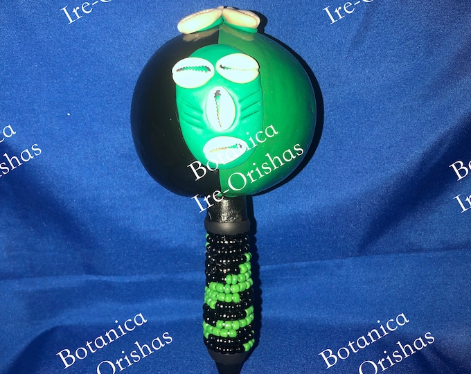 Maraca Noise maker Ogun Oggun yoruba santeria orula