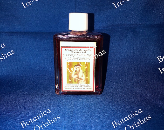 Oil, Aceite Contra Enemigo Against Enemy religion yoruba ifa santeria