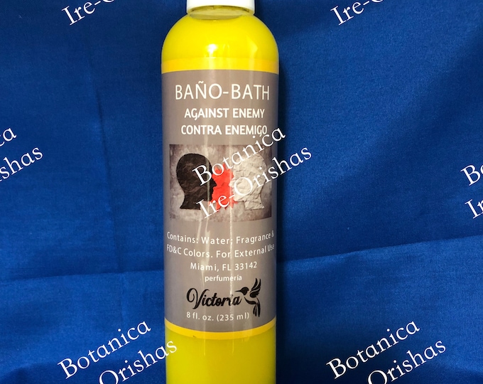 Bano Bath Contra Enemigo Against Enemy yoruba santeria orula