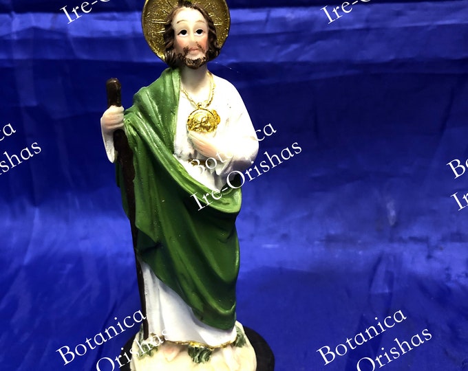 San Judas Tadeo statue estatua  5" Saint jude Thaddeus religion orula orunmila santeria