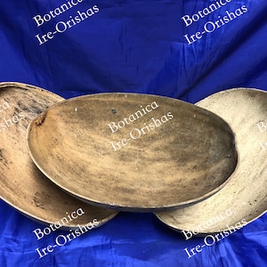 3 Jicaras gourds grande  religion yoruba ifa santeria
