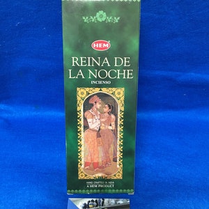 Incienso incense stick Reina de la Noche, Night Queen