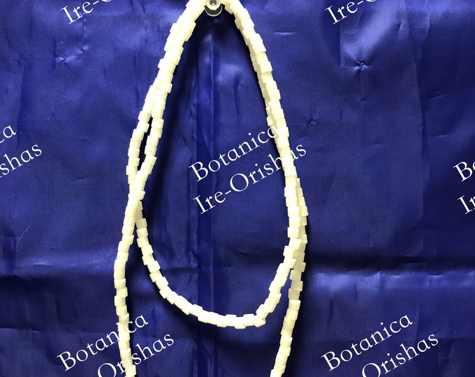 Collar Eleke de Obatala Obbatala Nigerian tradicional yoruba santeria orula