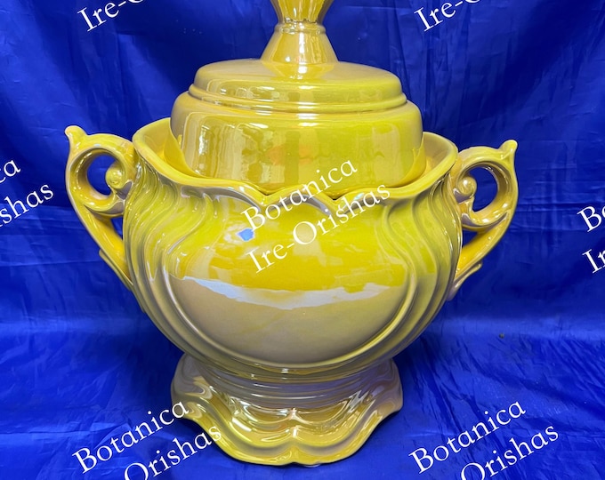 Sopera Tureen tinaja de Oshun Ochun TORNASOL religion yoruba ifa santeria