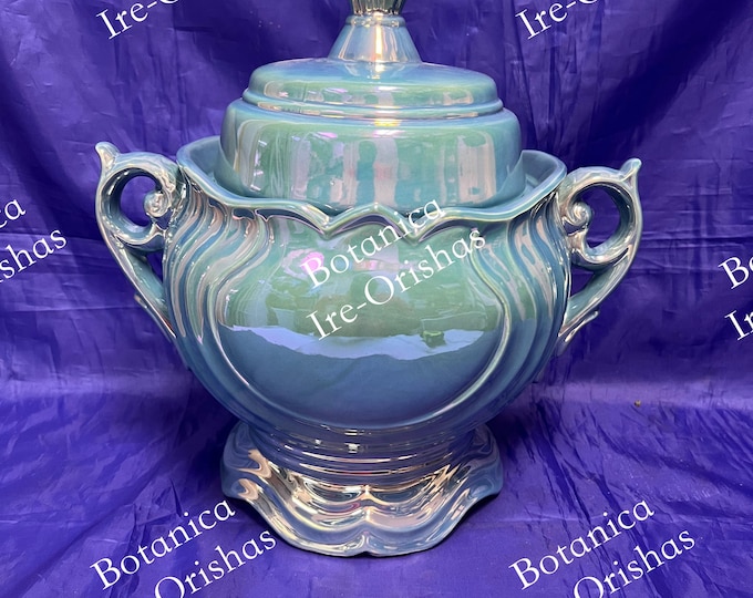 Sopera Tureen tinaja de Yemaya TORNASOL religion yoruba ifa santeria