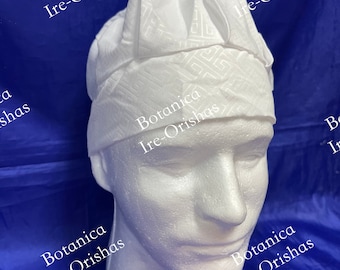 Gorro de rogacion hombre yoruba Santeria orula