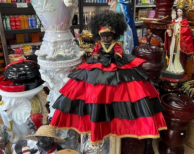 Doll muneca Elegua Eleggua  Fina Elegant Elegante religion yoruba ifa Santeria