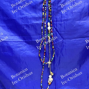 Collar Eleke De Palo Ozain Muerto Eggun Religion yoruba, ifA santeria