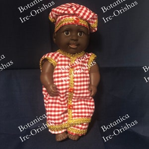 Ibeyis Jimaguas ibeyi doll Shango ginga religion yoruba santeria orula